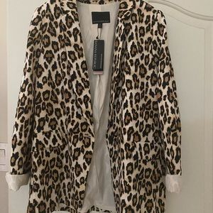 Banana Republic Cheetah Blazer! NWT